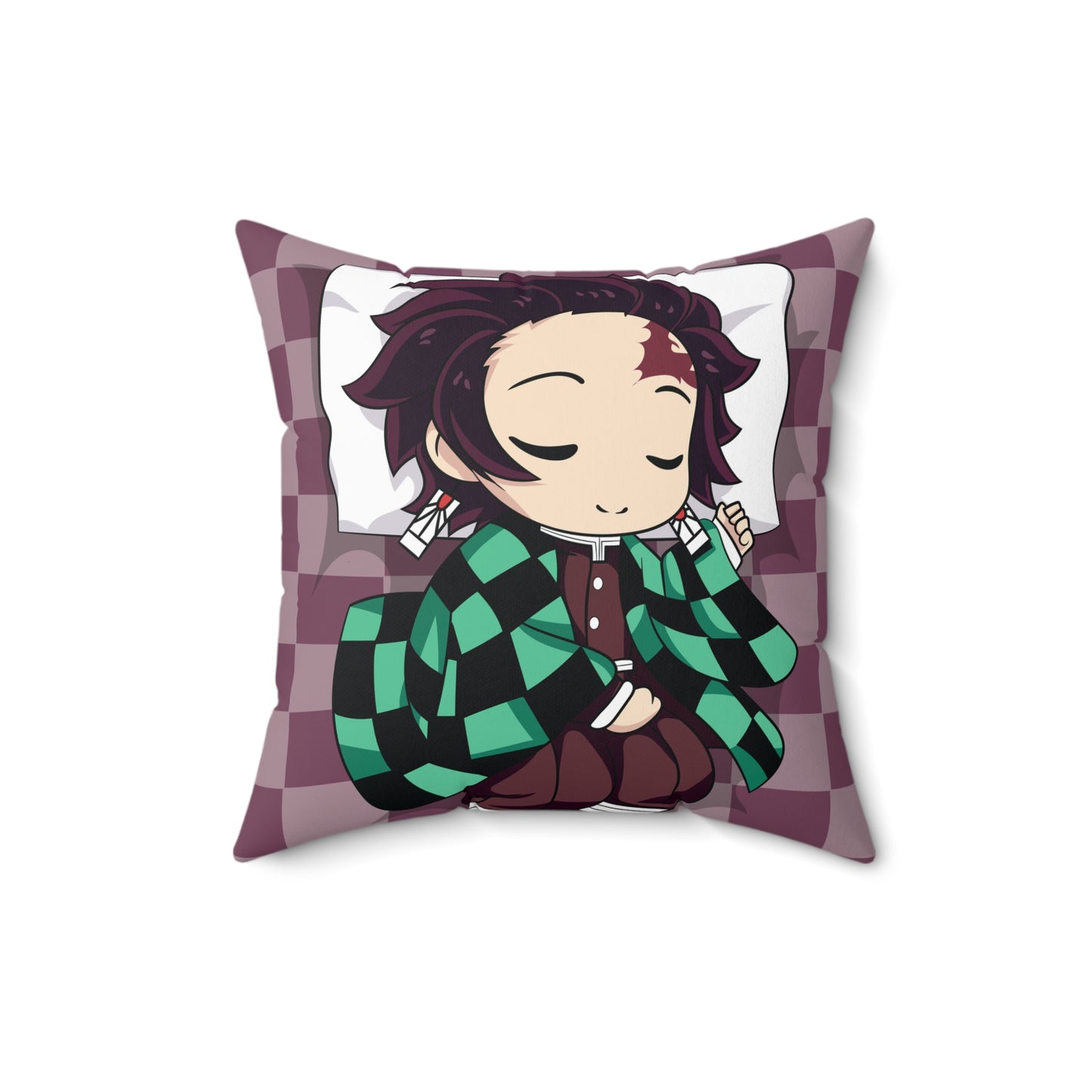 Cute Anime Character Pillow, Cozy Home Decor, Throw Pillow for Kids, Gift for Anime Fans, Bedroom Accent Cushion