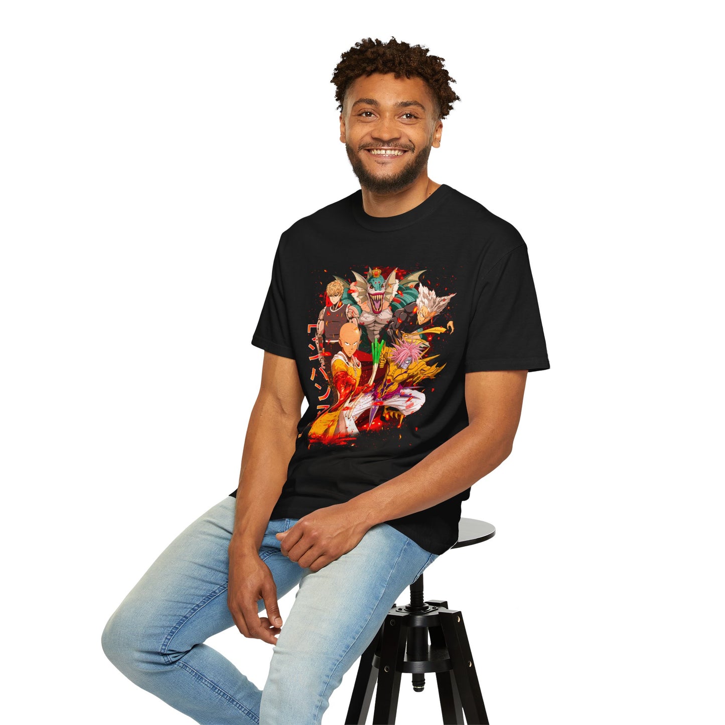 Anime Unisex T-shirt - One Punch Man Design