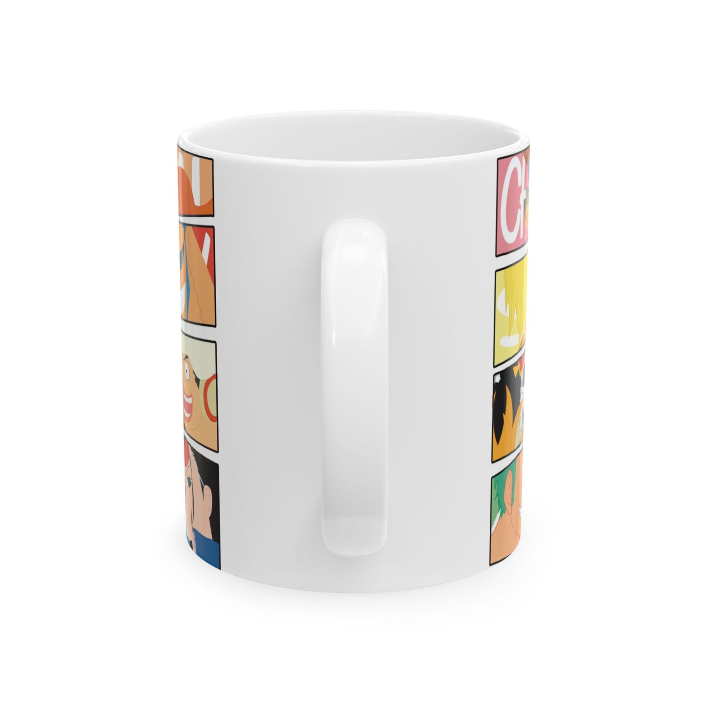one piece fan Ceramic Mug with Anime Characters, Fan Mug, Gift for Anime Lovers, Luffy Mug, One Piece Coffee Cup, Collectible Anime Drinkware