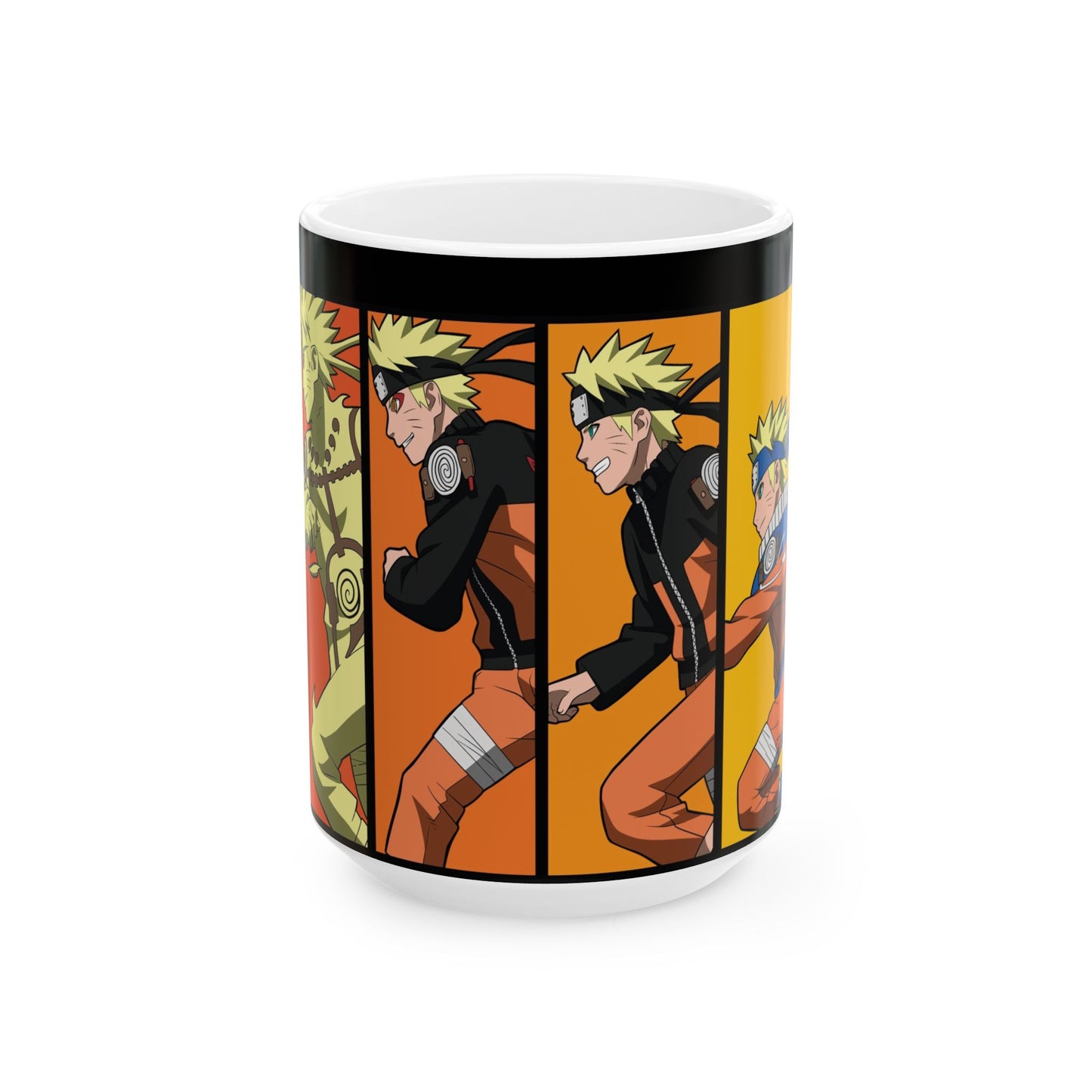 Naruto Ceramic Mug - Anime Gift, Coffee Cup for Fans, Unique Collectible, Cartoon Mug for Home, Fun Drinkware