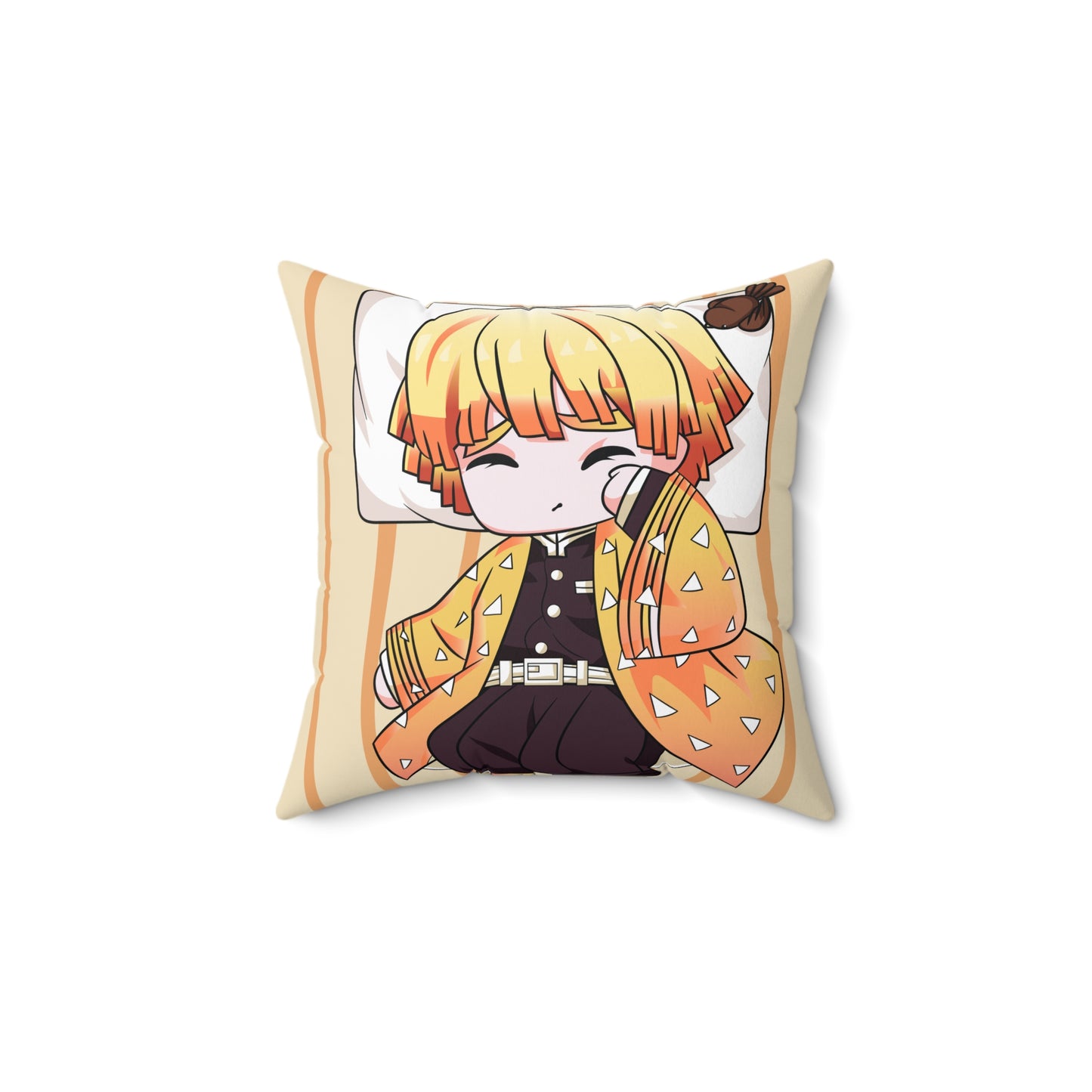 Anime-Inspired Decorative Pillow, Cozy Home Decor, Gift for Otaku, Cute Accent Pillow, Throw Pillow for Bedding, Unique Anime Gift