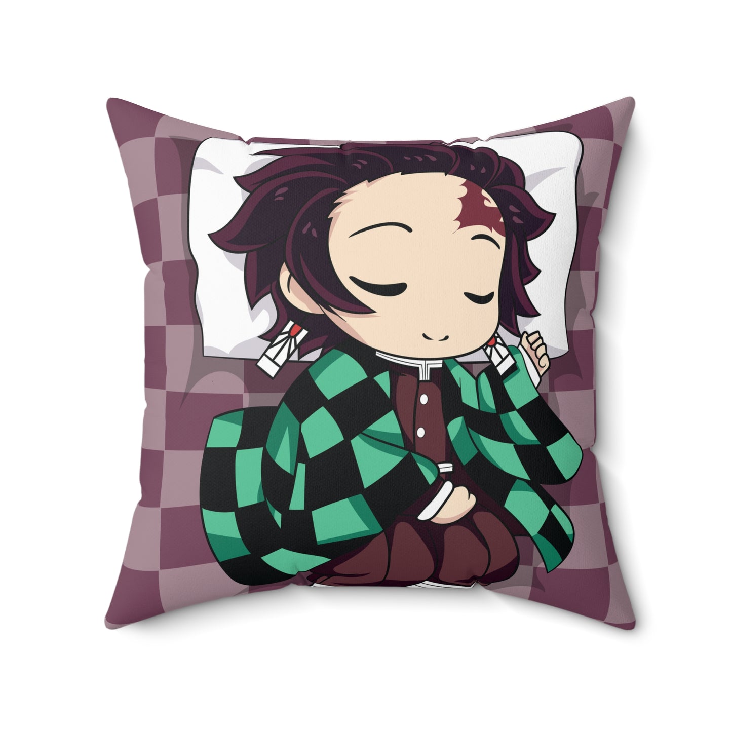 Cute Anime Character Pillow, Cozy Home Decor, Throw Pillow for Kids, Gift for Anime Fans, Bedroom Accent Cushion