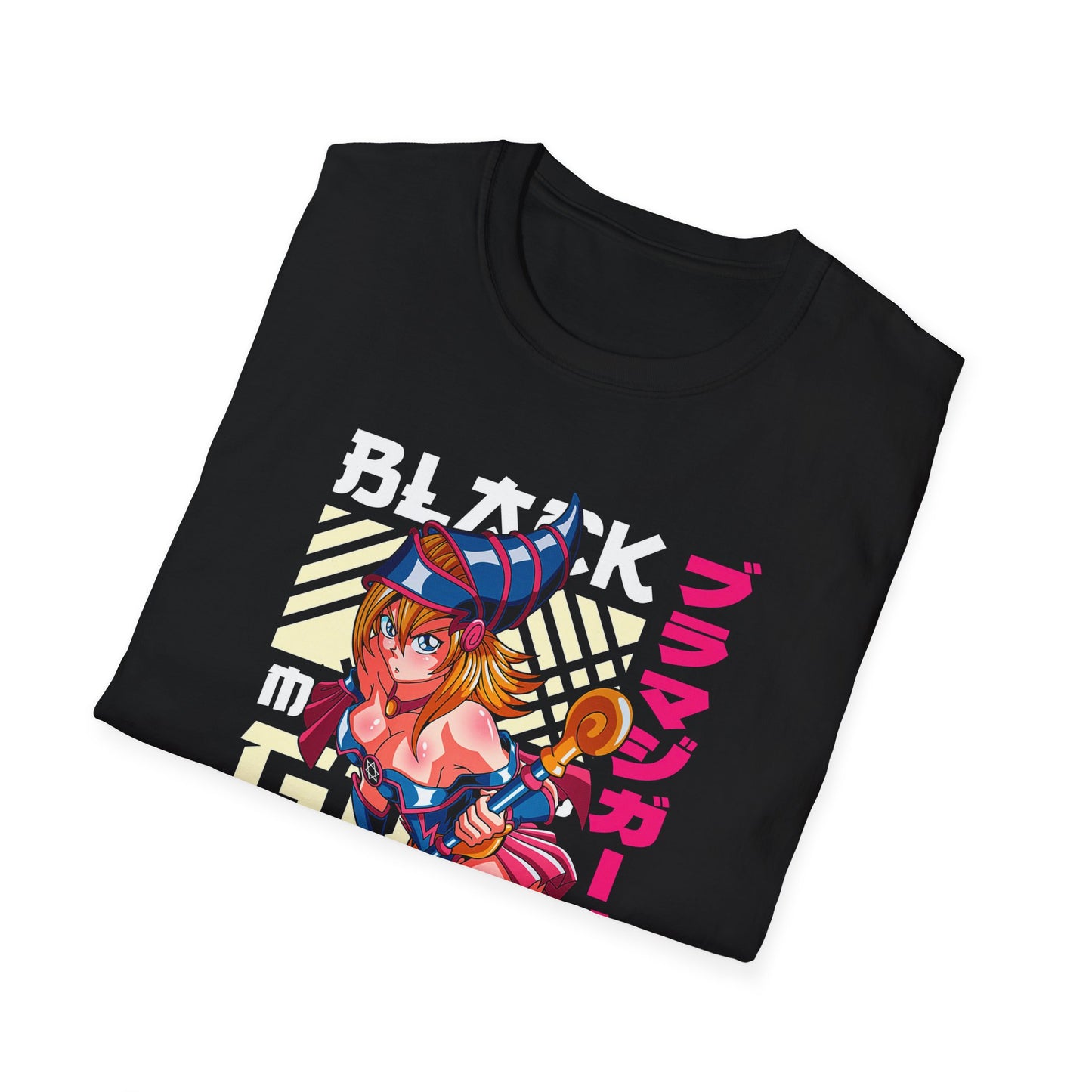 Dark Magician Girl Unisex T-Shirt | Retro Anime Apparel, Gift for Fans, Casualwear, Graphic Tee, Fun Fashion