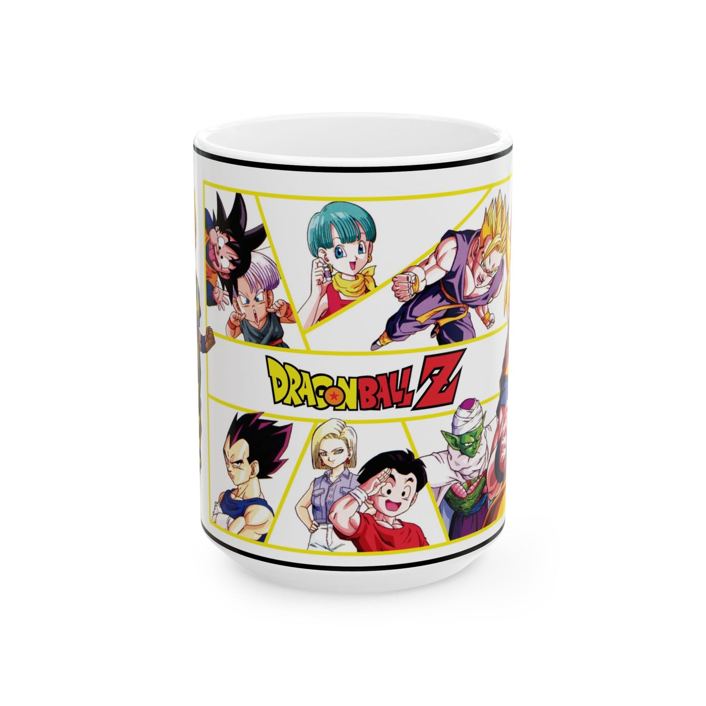 Dragon Ball Z Ceramic Mug - Anime Fan Gift, Collector's Item, Coffee Lover's Must-Have, Birthday Gift, Dragon Ball Merchandise