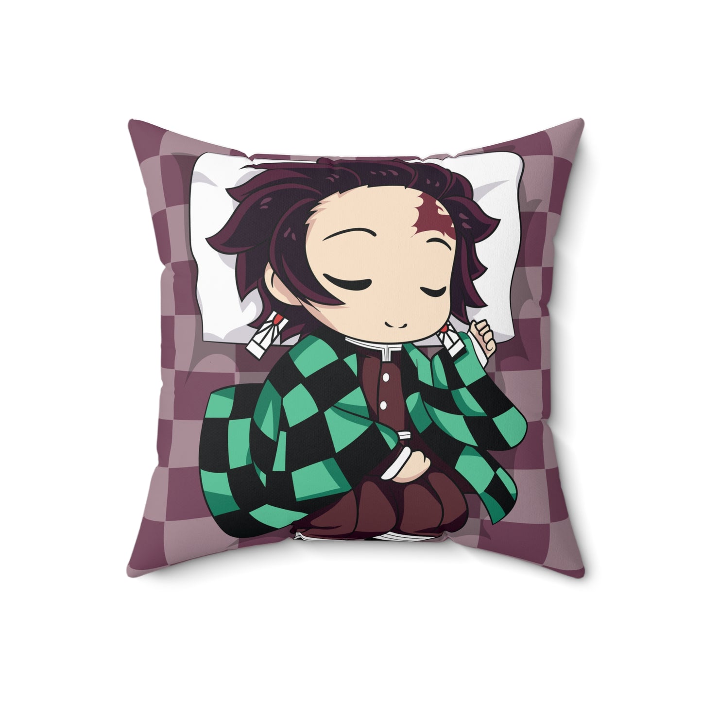 Cute Anime Character Pillow, Cozy Home Decor, Throw Pillow for Kids, Gift for Anime Fans, Bedroom Accent Cushion