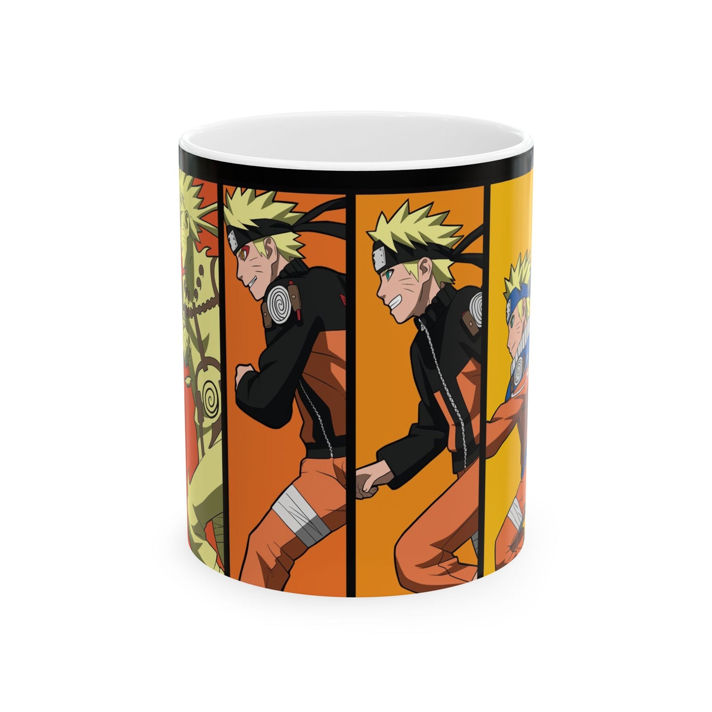 Naruto Ceramic Mug - Anime Gift, Coffee Cup for Fans, Unique Collectible, Cartoon Mug for Home, Fun Drinkware