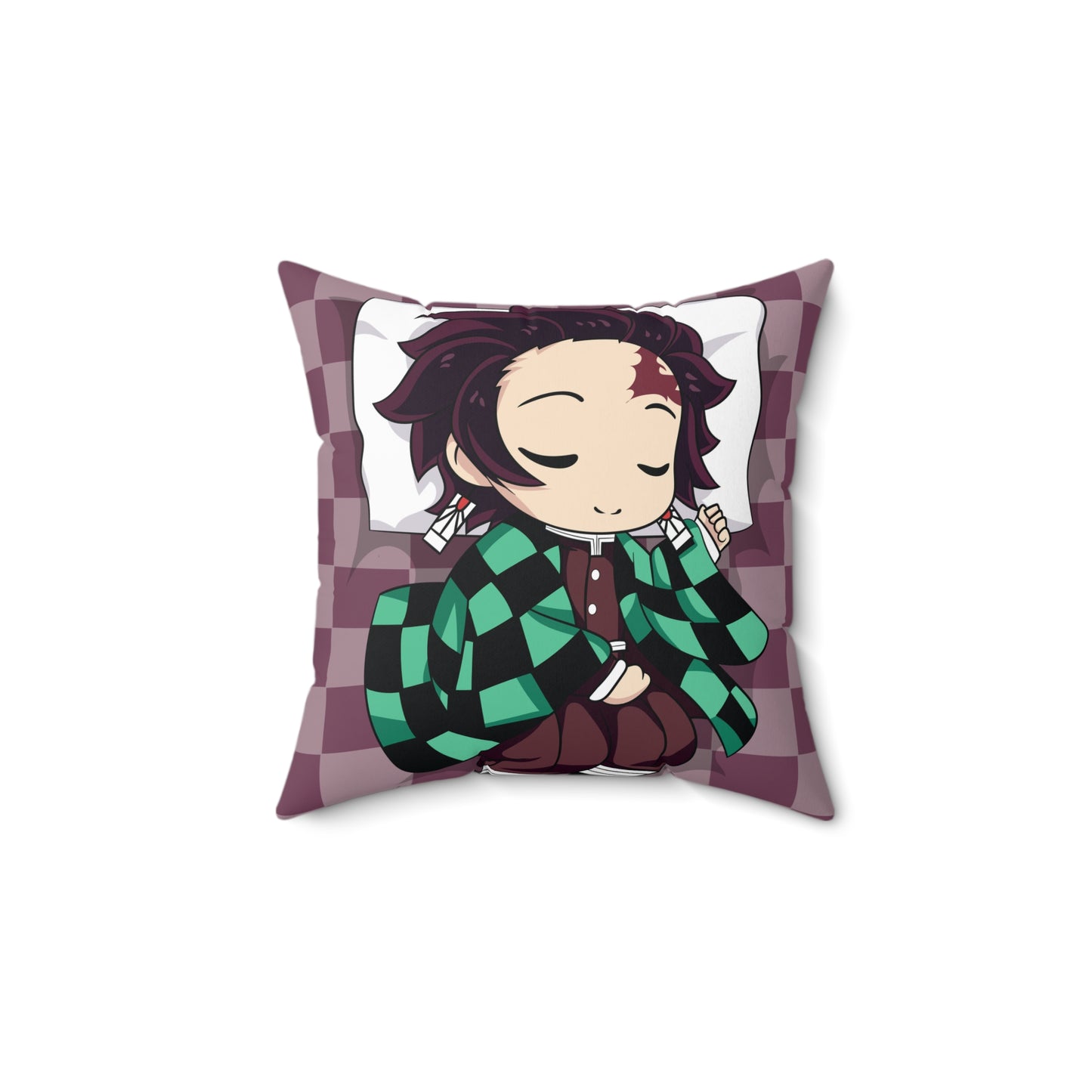 Cute Anime Character Pillow, Cozy Home Decor, Throw Pillow for Kids, Gift for Anime Fans, Bedroom Accent Cushion
