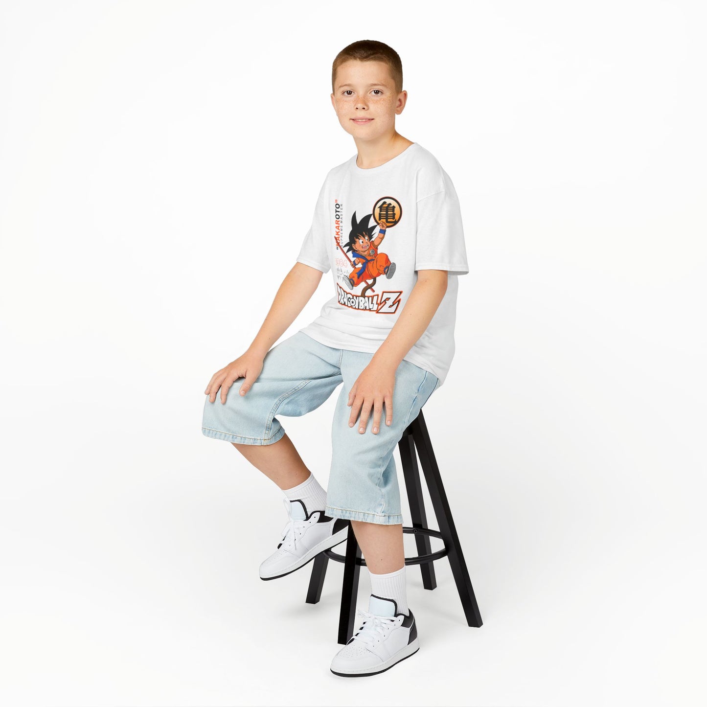 Kids Dragon Ball Z Tee - Fun Cartoon Shirt for Young Fans, Anime Clothing, Boys & Girls T-Shirt, Birthday Gift, Playwear
