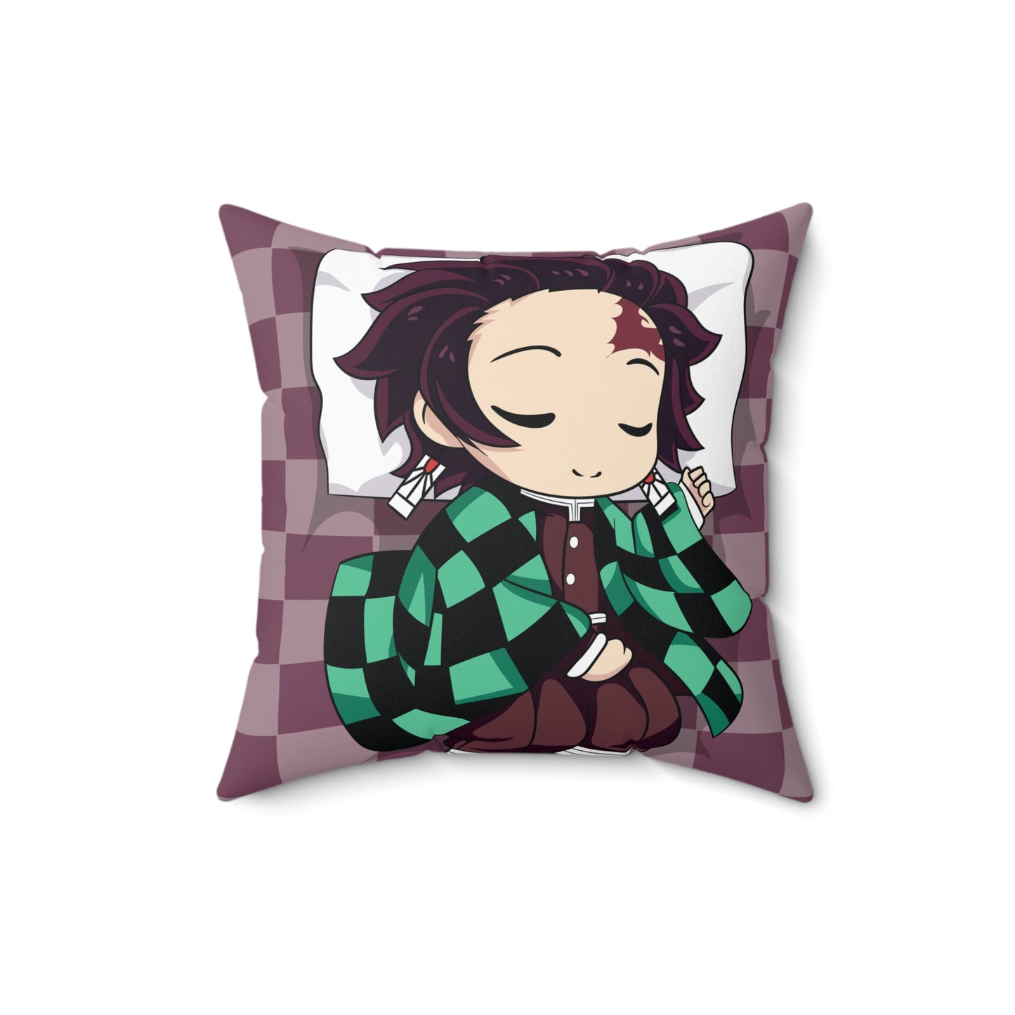 Cute Anime Character Pillow, Cozy Home Decor, Throw Pillow for Kids, Gift for Anime Fans, Bedroom Accent Cushion