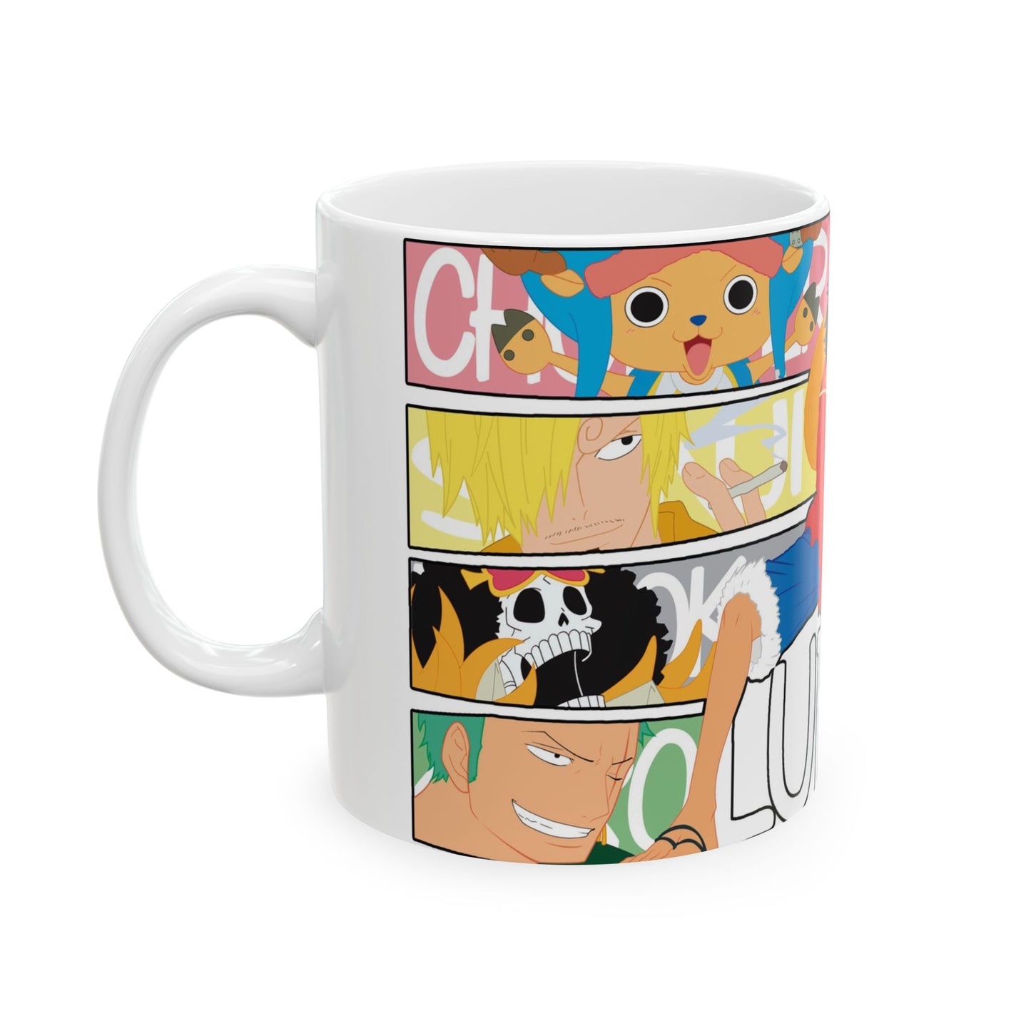one piece fan Ceramic Mug with Anime Characters, Fan Mug, Gift for Anime Lovers, Luffy Mug, One Piece Coffee Cup, Collectible Anime Drinkware