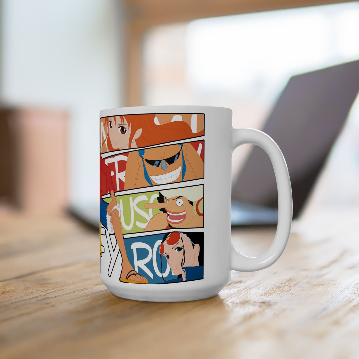 one piece fan Ceramic Mug with Anime Characters, Fan Mug, Gift for Anime Lovers, Luffy Mug, One Piece Coffee Cup, Collectible Anime Drinkware