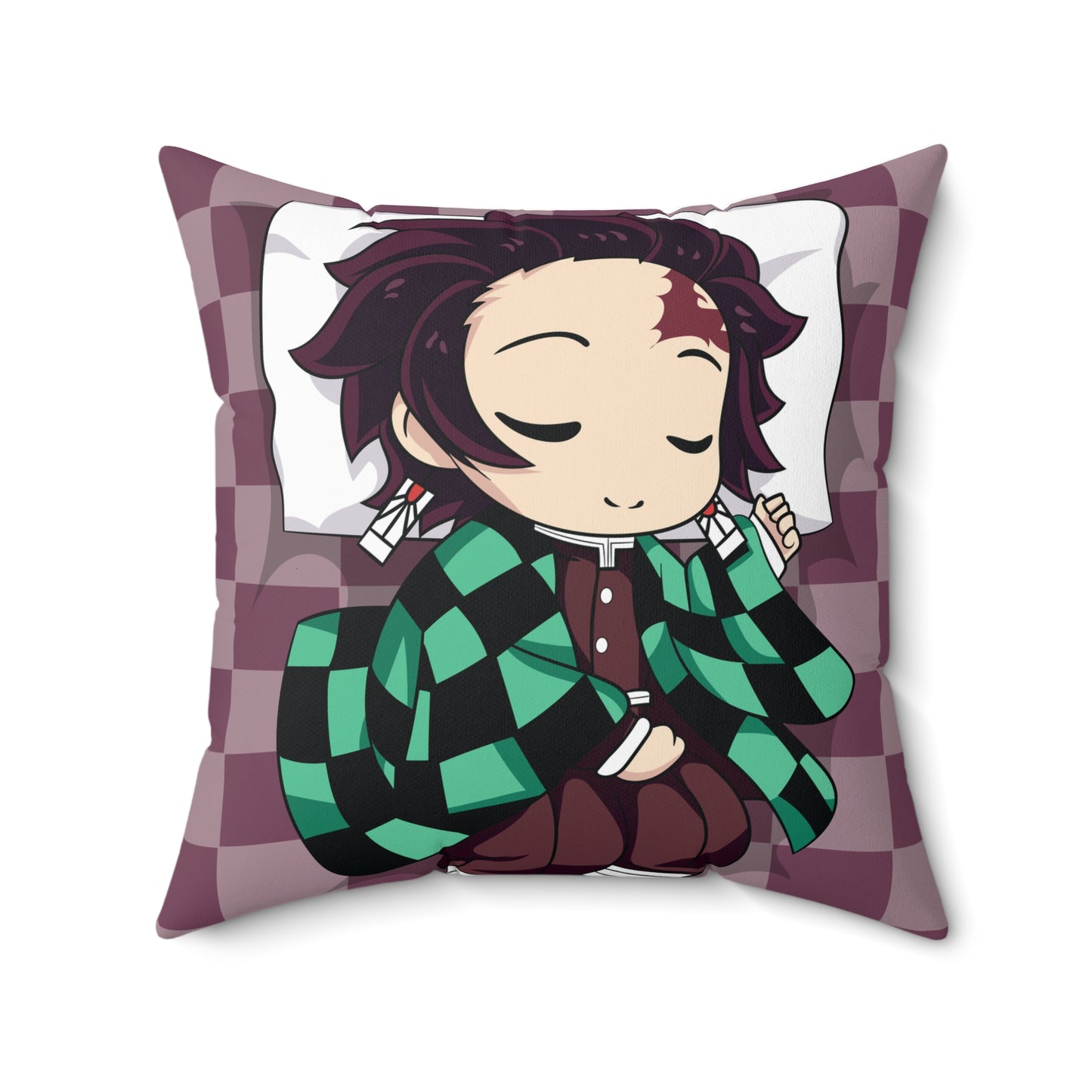 Cute Anime Character Pillow, Cozy Home Decor, Throw Pillow for Kids, Gift for Anime Fans, Bedroom Accent Cushion