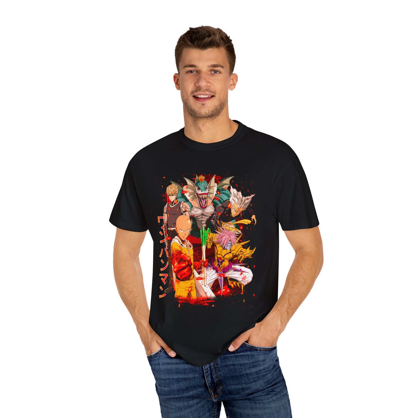Anime Unisex T-shirt - One Punch Man Design