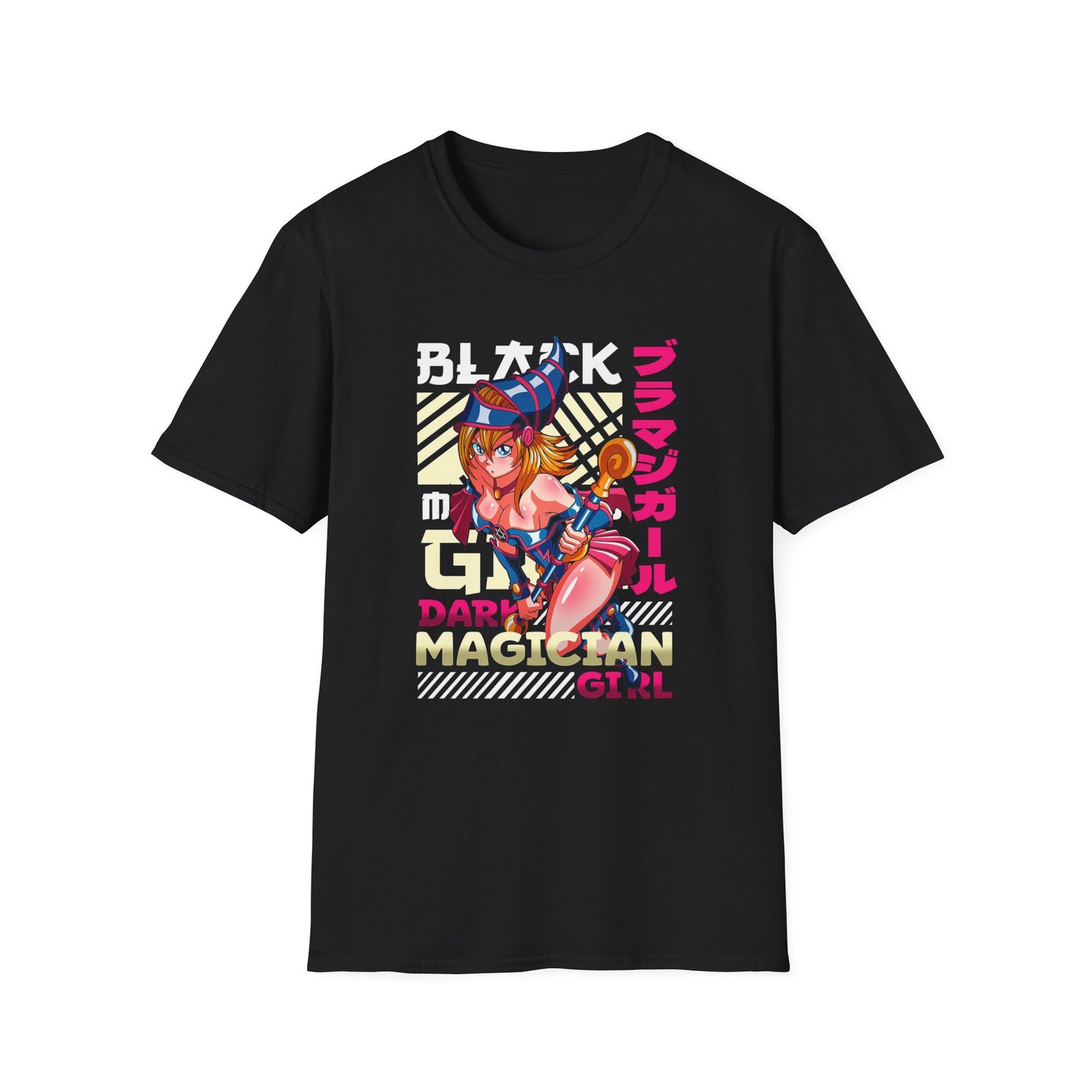 Dark Magician Girl Unisex T-Shirt | Retro Anime Apparel, Gift for Fans, Casualwear, Graphic Tee, Fun Fashion