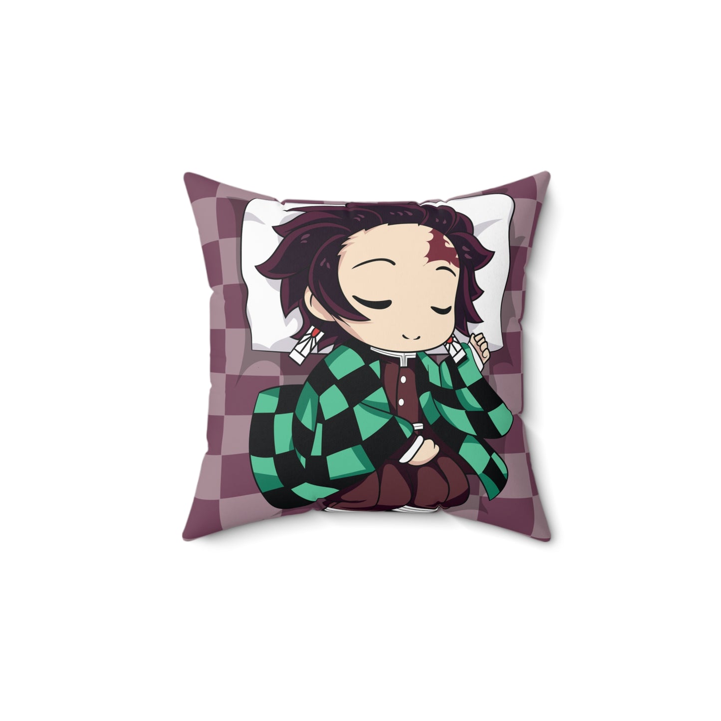 Cute Anime Character Pillow, Cozy Home Decor, Throw Pillow for Kids, Gift for Anime Fans, Bedroom Accent Cushion
