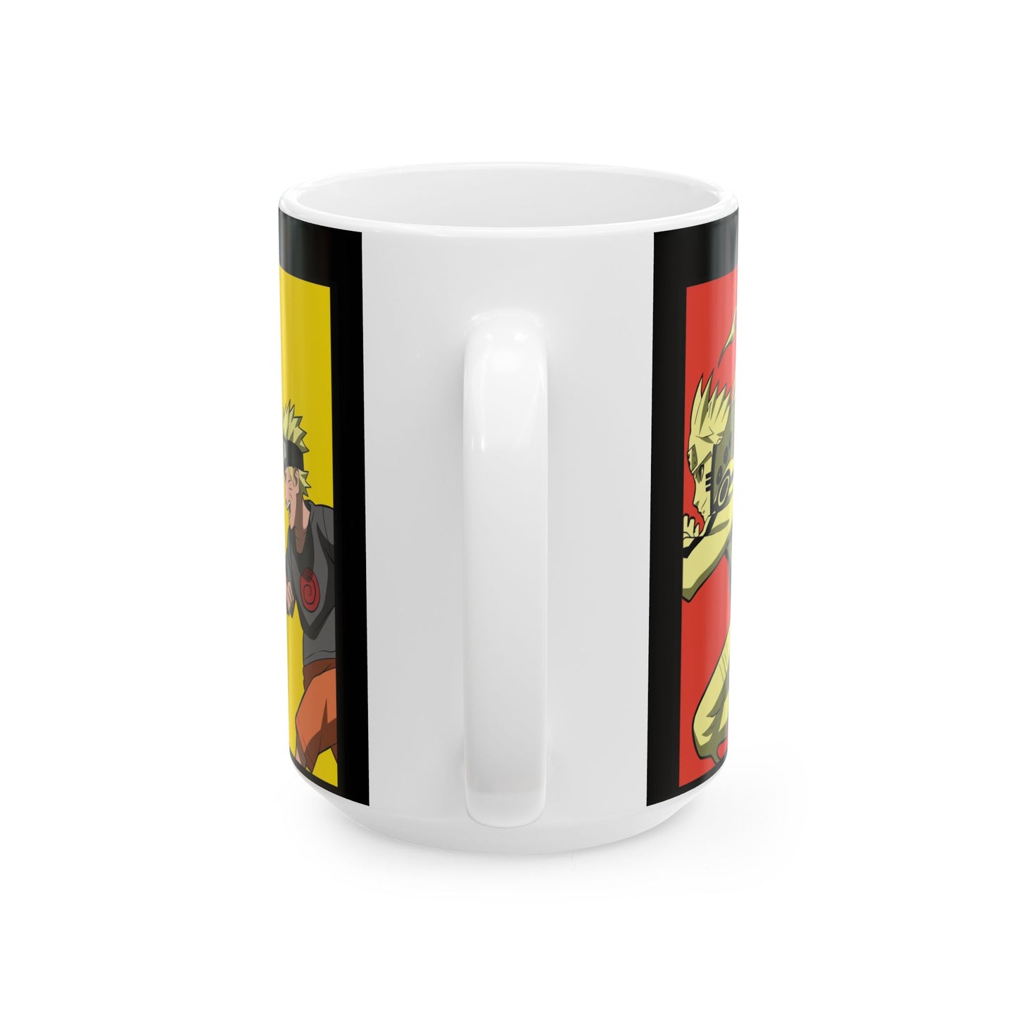 Naruto Ceramic Mug - Anime Gift, Coffee Cup for Fans, Unique Collectible, Cartoon Mug for Home, Fun Drinkware