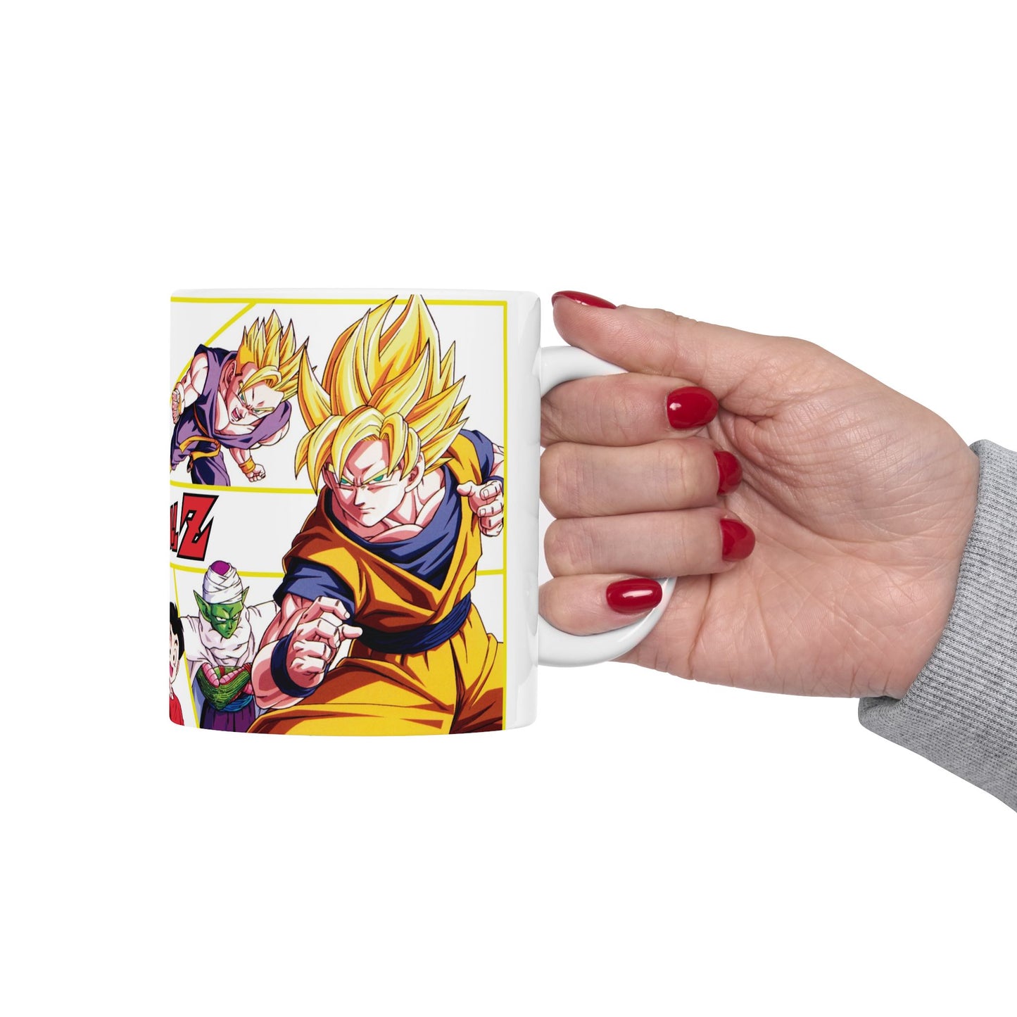 Dragon Ball Z Ceramic Mug - Anime Fan Gift, Collector's Item, Coffee Lover's Must-Have, Birthday Gift, Dragon Ball Merchandise