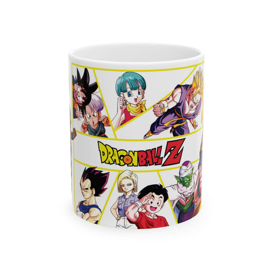 Dragon Ball Z Ceramic Mug - Anime Fan Gift, Collector's Item, Coffee Lover's Must-Have, Birthday Gift, Dragon Ball Merchandise