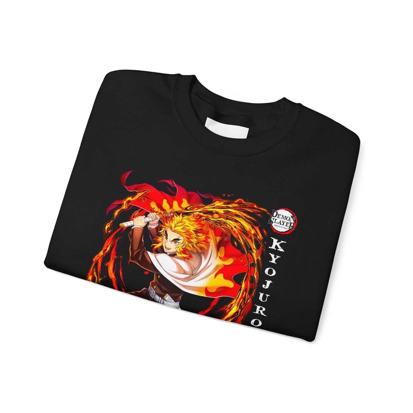 Anime-Inspired Unisex Crewneck Sweatshirt, Cozy Graphic Sweater, Kyojuro Demon Slayer Apparel, Gift for Anime Fans, Essential for [...]