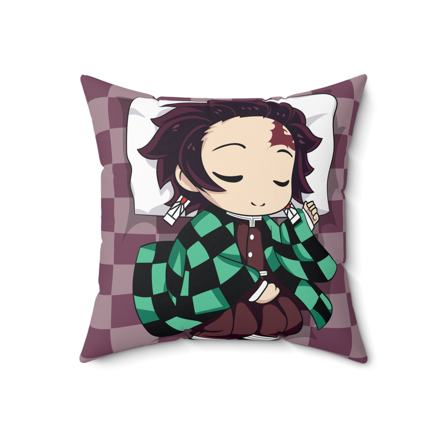 Cute Anime Character Pillow, Cozy Home Decor, Throw Pillow for Kids, Gift for Anime Fans, Bedroom Accent Cushion