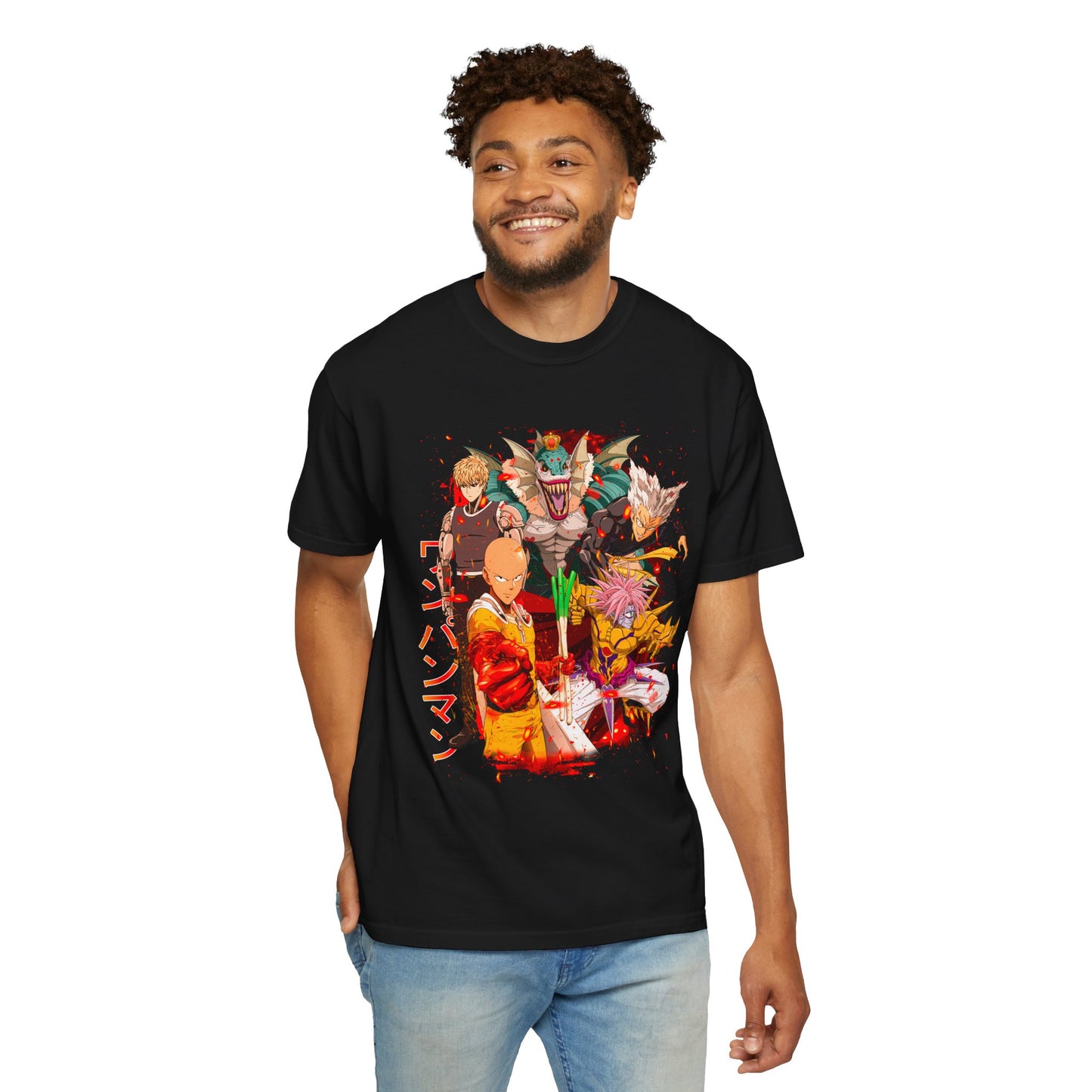 Anime Unisex T-shirt - One Punch Man Design